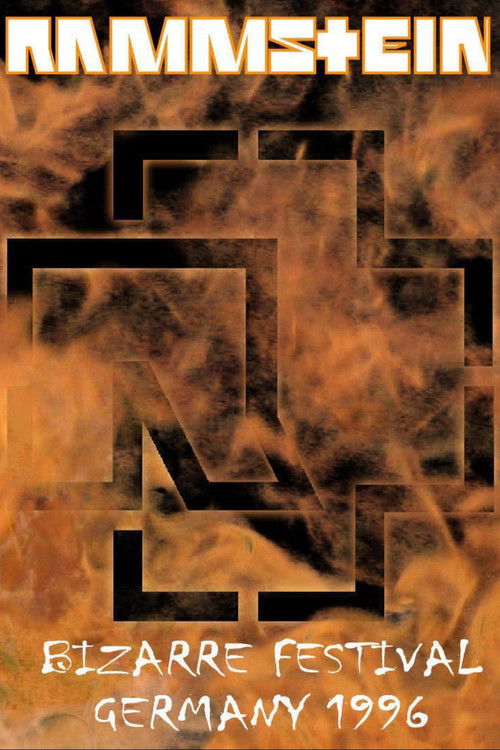Rammstein - Bizarre Festival 1996 (1996) poster
