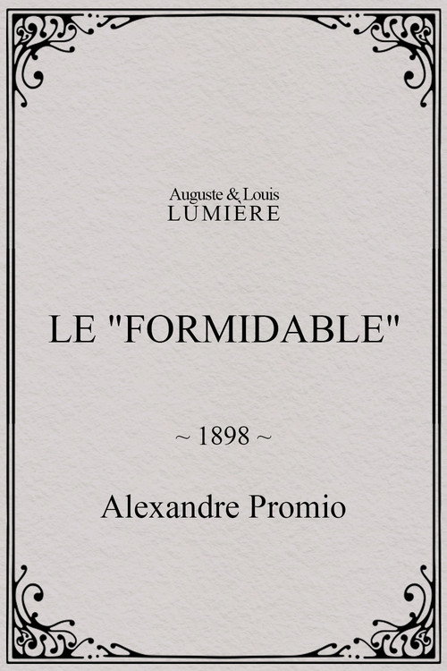 Le "Formidable" (1898) poster