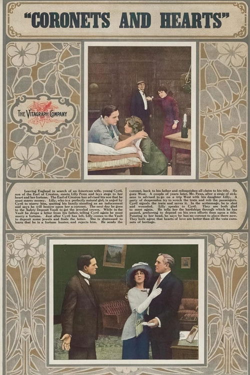 Coronets and Hearts (1912) poster