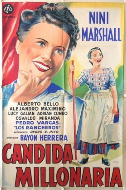 Cándida millonaria (1941) poster