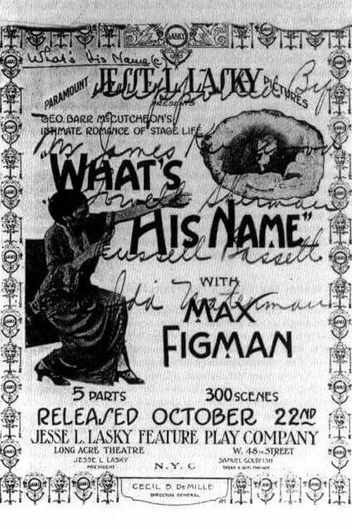 What's His Name (1914) poster