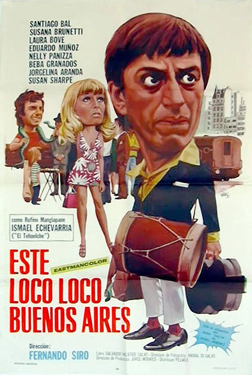 This crazy, crazy Buenos Aires (1973) poster