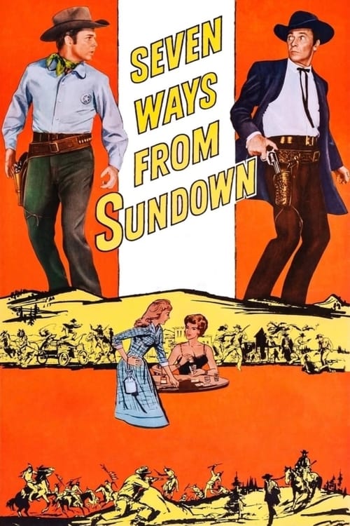 Seven Ways from Sundown (1960) poster