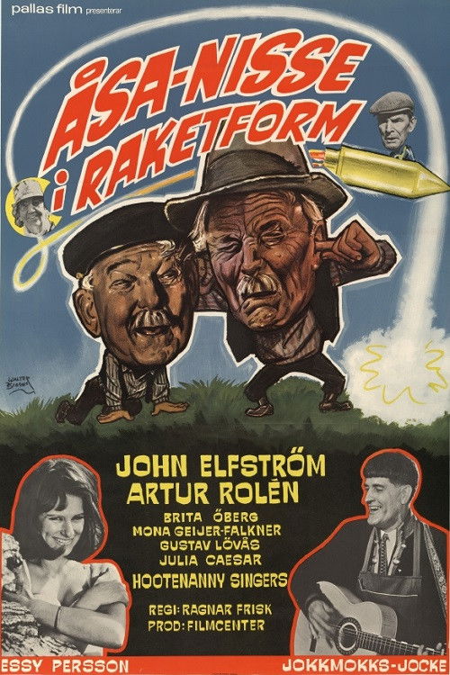 Åsa-Nisse in Rocket Form (1966) poster