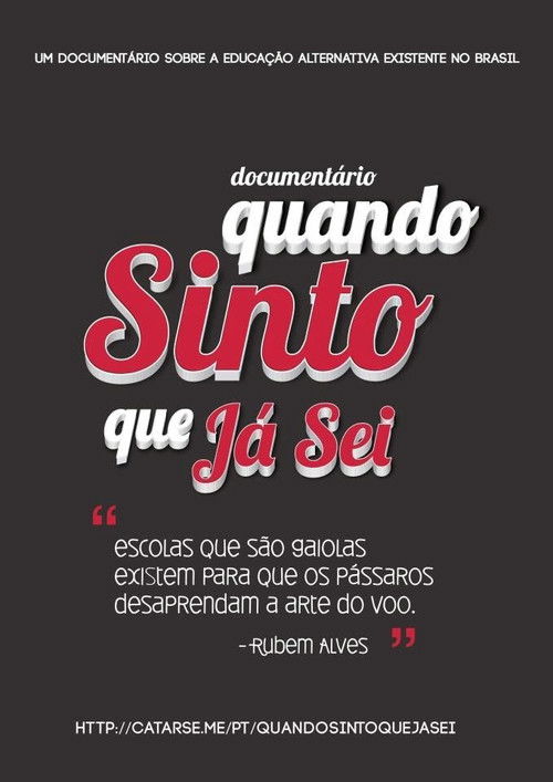 Quando Sinto que Já Sei (2014) poster