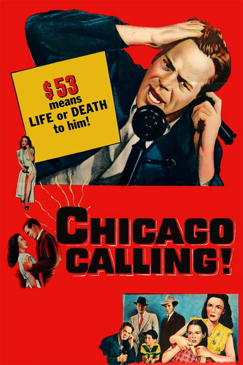 Chicago Calling (1951) poster