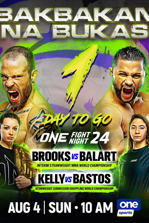 ONE Fight Night 24: Brooks vs. Balart (2024) poster