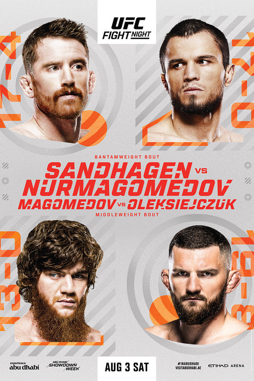 UFC on ABC 7: Sandhagen vs. Nurmagomedov (2024) poster