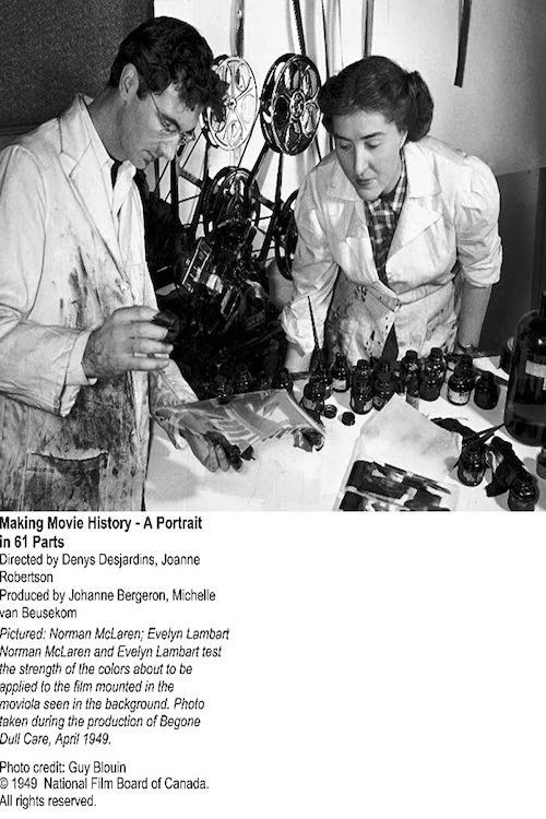 Making Movie History: Evelyn Lambart (2014) poster