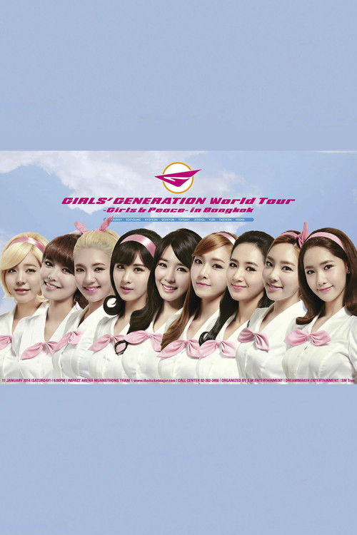Girls' Generation World Tour -Girls & Peace- in Seoul (2013) poster