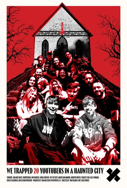 We Trapped 20 YouTubers in a Haunted City (2025) poster