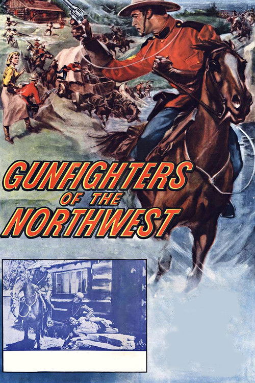 Gunfighters of the Northwest (1954) poster