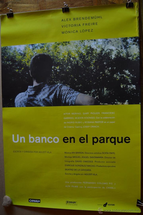 Un banco en el parque (1999) poster