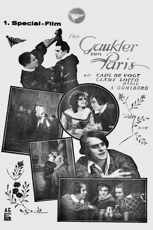 Der Gaukler von Paris (1922) poster