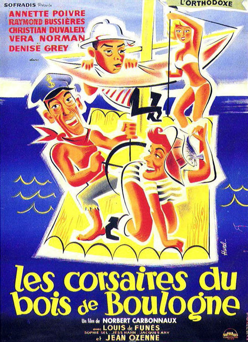The Pirates of the Bois du Bologne (1954) poster