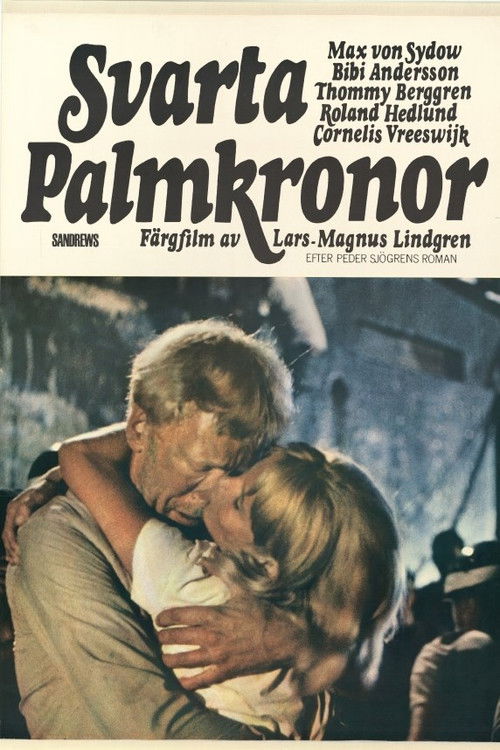 Svarta palmkronor (1968) poster