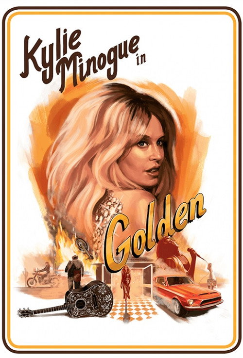 Kylie Minogue - The Golden Tour (2019) poster