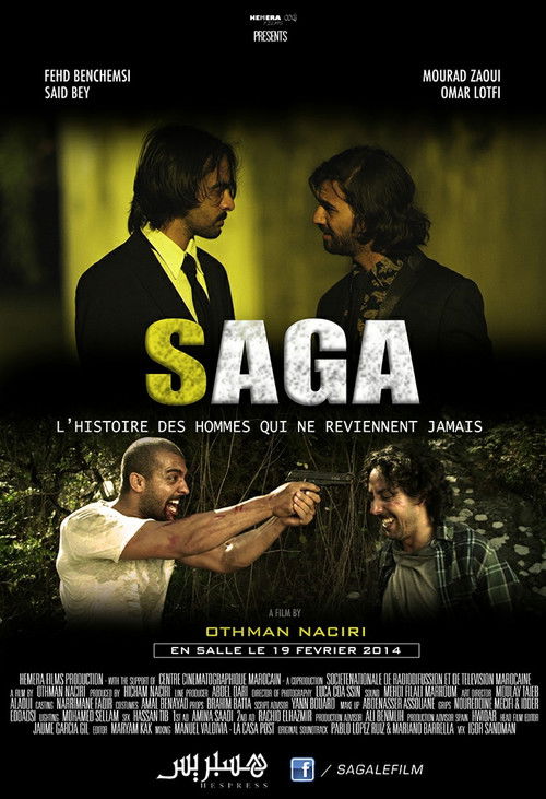 SAGA, l'histoire des hommes qui ne reviennent jamais (2014) poster