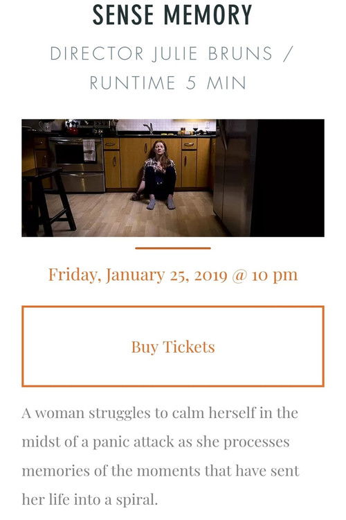 Sense Memory (2018) poster