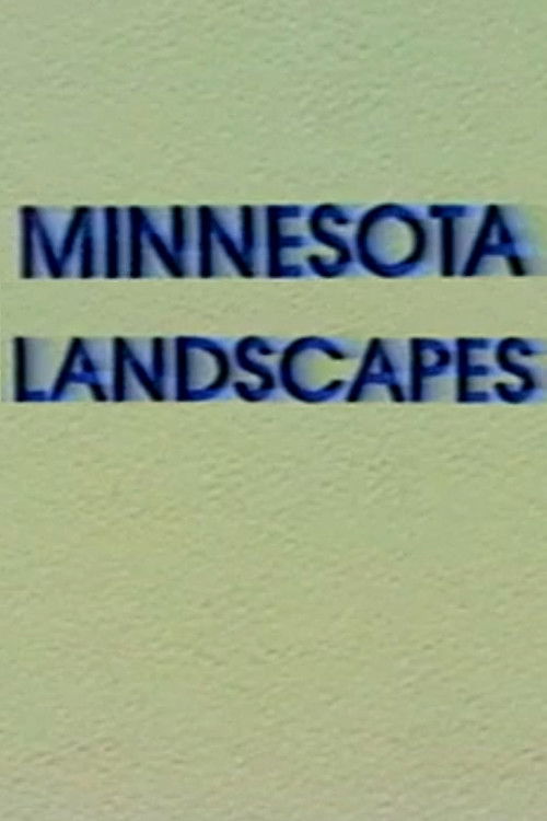 Minnesota Landscapes (1980) poster