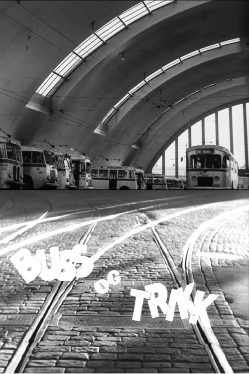 Oslofilm: Buss og trikk (1950) poster