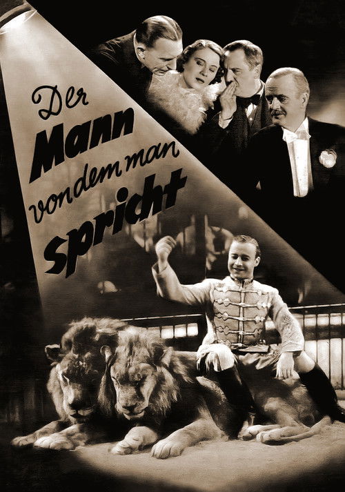 Der Mann, von dem man spricht (1937) poster