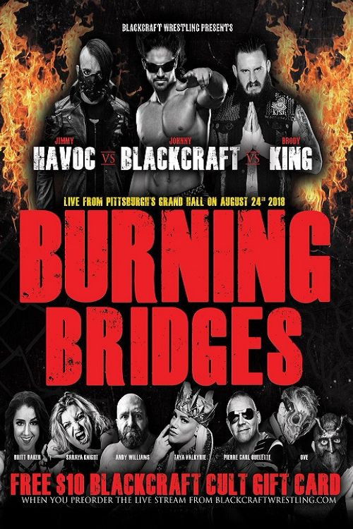 Blackcraft Wrestling: Burning Bridges (2018) poster