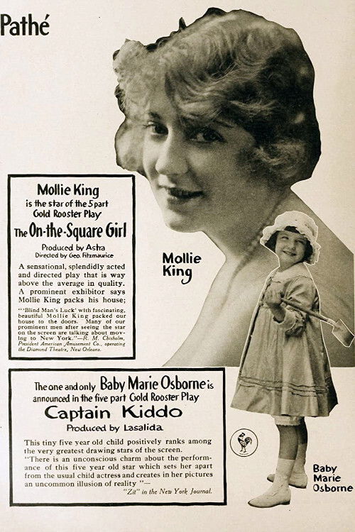 Captain Kiddo (1917) poster