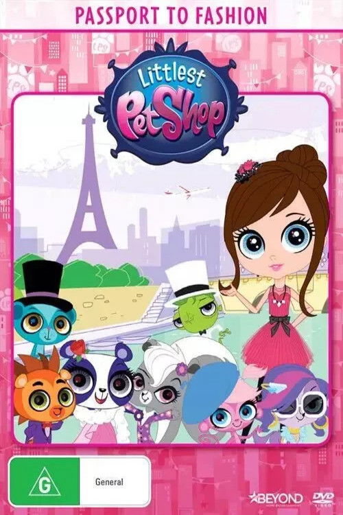 Littlest Pet Shop DVD Passport to Fashion (2014) poster