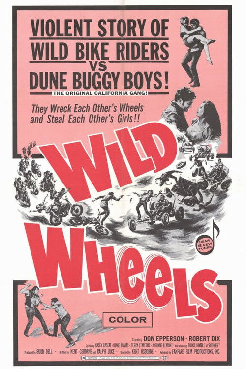 Wild Wheels (1969) poster