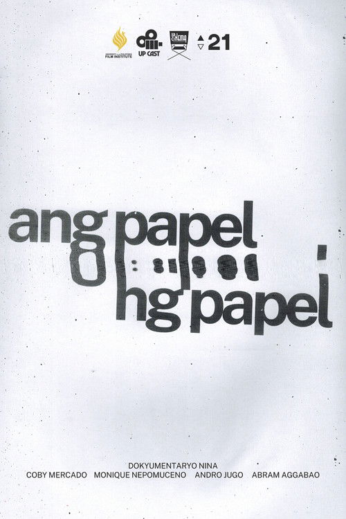 Ang Papel ng Papel (2024) poster