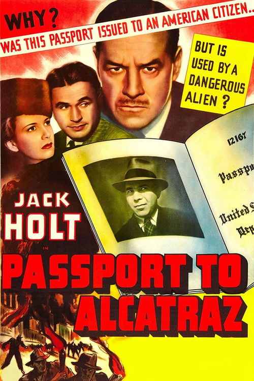 Passport to Alcatraz (1940) poster