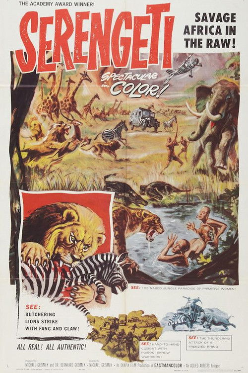 Serengeti Shall Not Die (1959) poster
