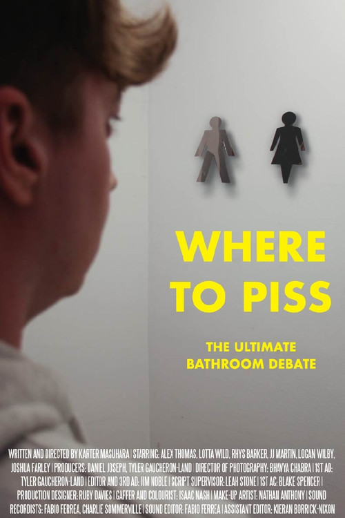 Where to Piss (2024) poster