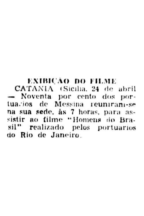 Homens do Brasil (1960) poster