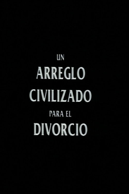 A Civilized Arrangement for Divorce (1992) poster