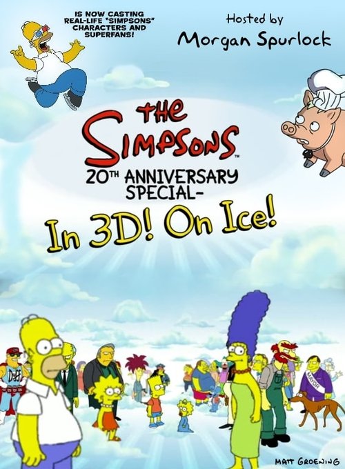 The Simpsons 20th Anniversary Special - In 3D! On Ice! (2010) poster