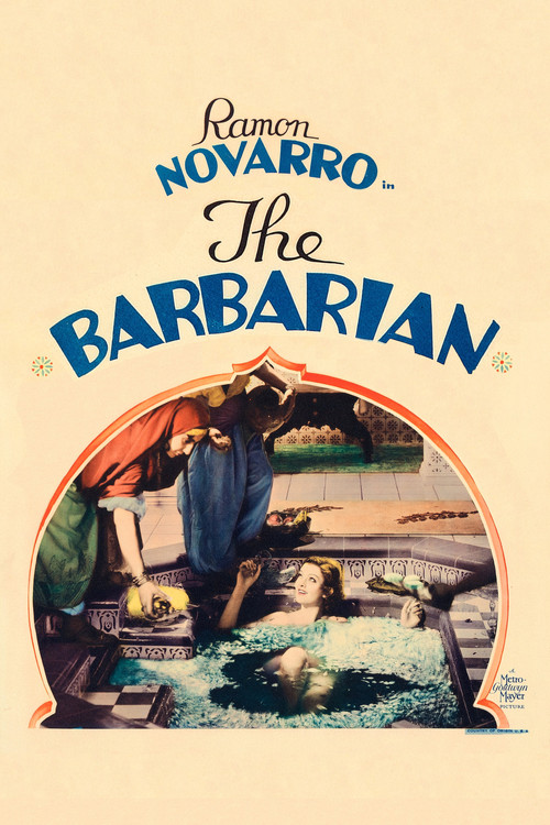 The Barbarian (1933) poster