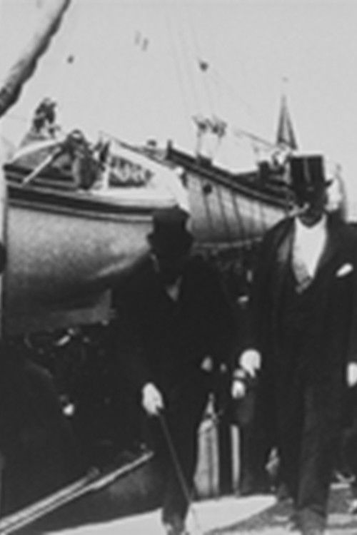 Débarquement de M. le président (1897) poster