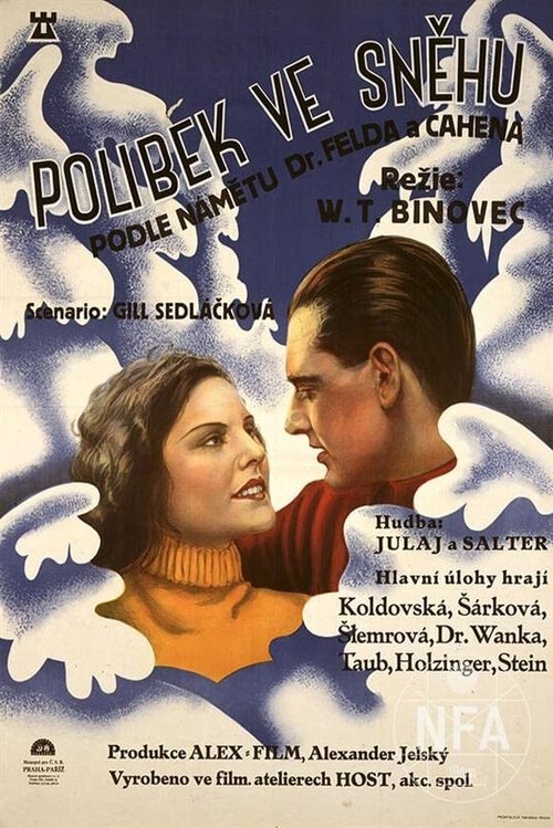 Polibek ve sněhu (1935) poster