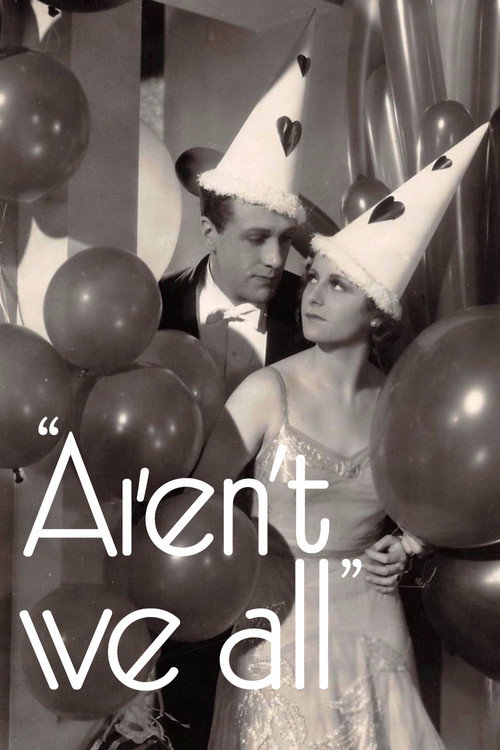 Aren't We All? (1932) poster