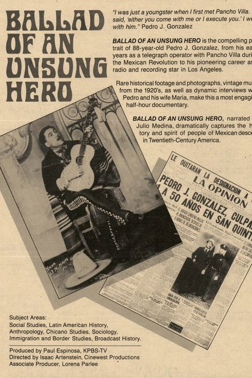 Ballad of an Unsung Hero (1983) poster