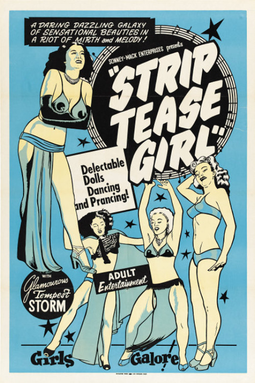 Strip Tease Girl (1952) poster