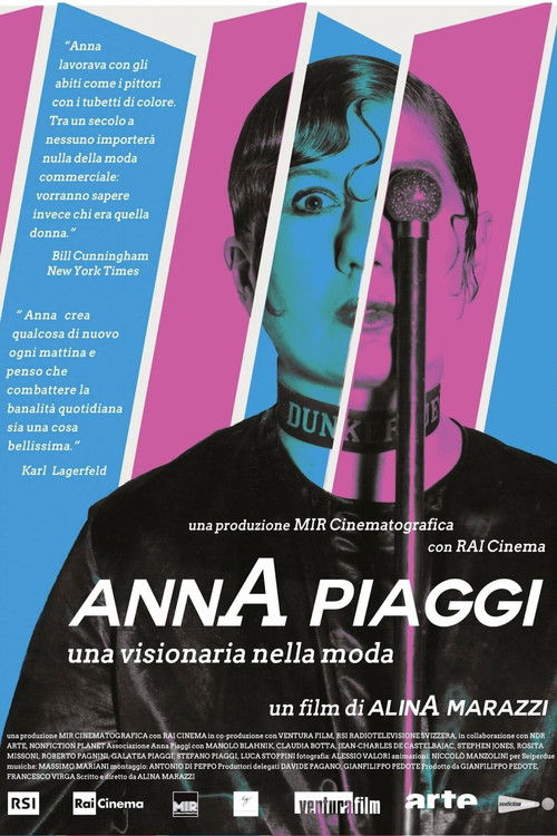 Anna Piaggi - Una visionaria nella moda (2016) poster