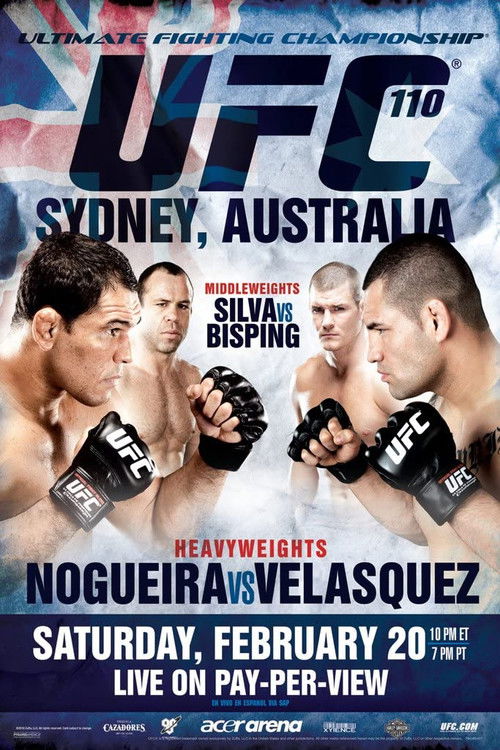UFC 110: Nogueira vs. Velasquez (2010) poster