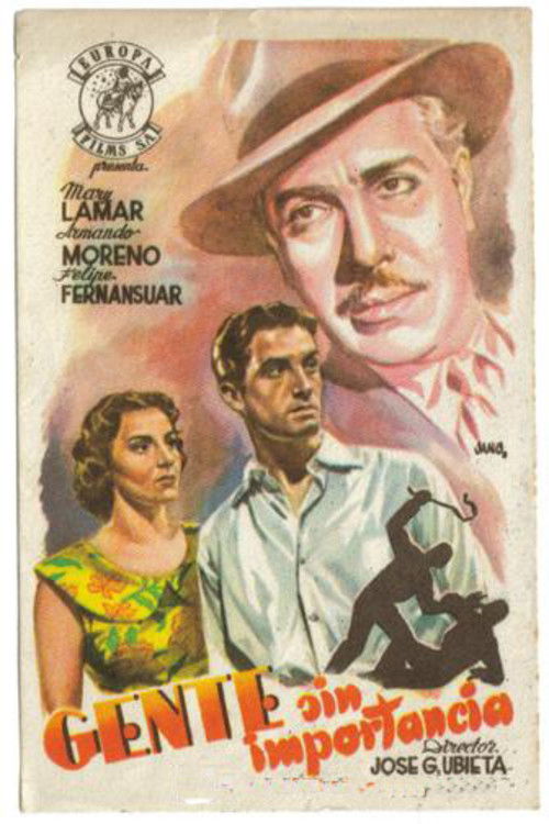 Gente sin importancia (1950) poster