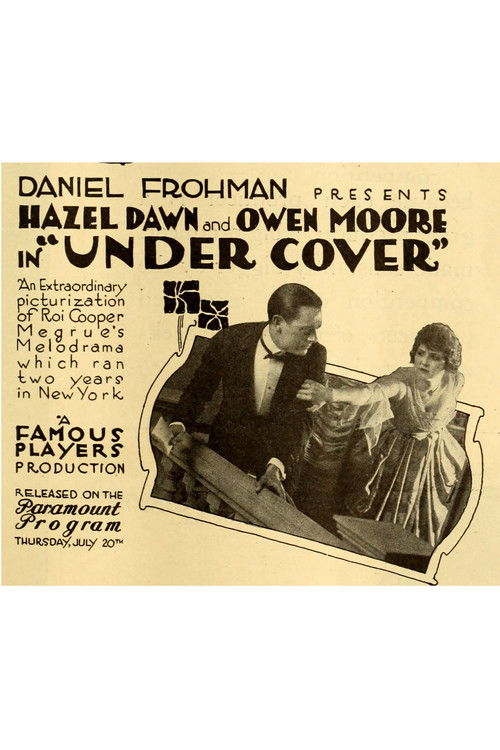 Under Cover (1916) poster