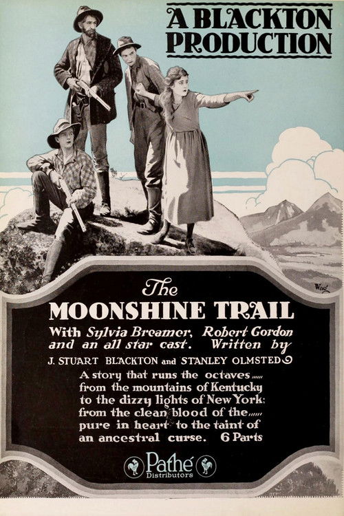 The Moonshine Trail (1919) poster