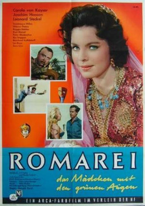 Romarei, the Girl with the Green Eyes (1958) poster