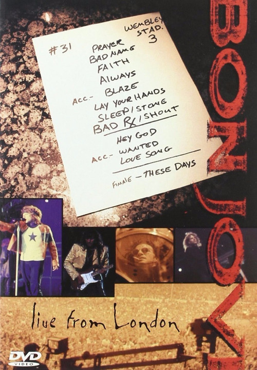 Bon Jovi - Live from London (1995) poster